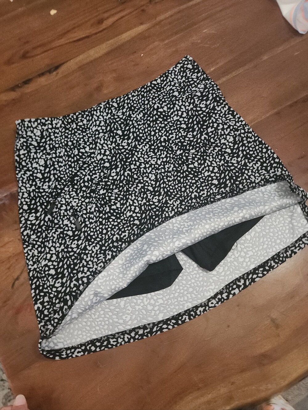 Jamie SADOCK skort Size 2 Black And Gray Skirt Golf